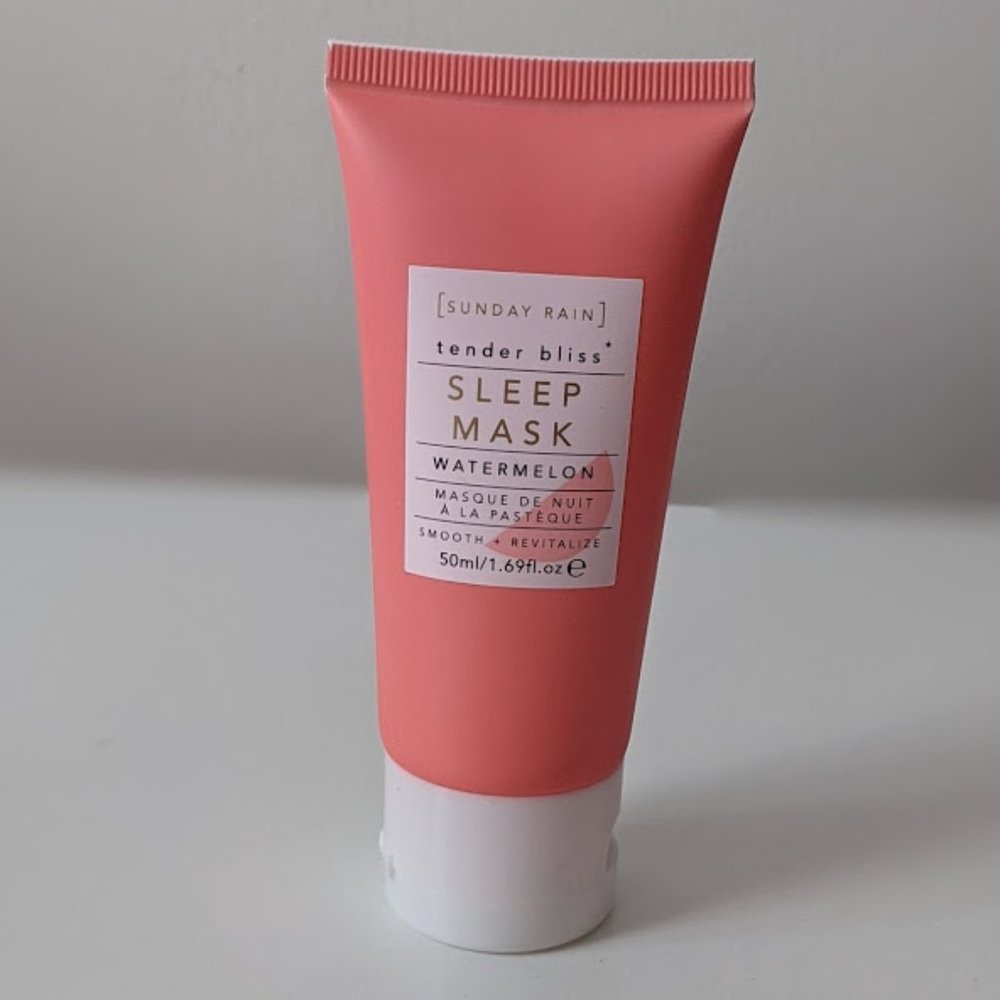 NWT Sunday Rain Watermelon Overnight Mask